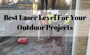 laser level outdoor projects laser