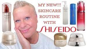 my shiseido skin care routine after 3