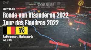 Ronde van Vlaanderen 2022 - Tour des Flandres 2022 - Route / Parcours /  Animation / Profile - YouTube