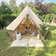 luxury bell tent party hire little