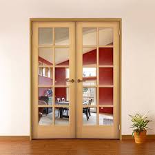 Shop wayfair for the best 48 inch french doors. Builders Choice 48 In X 80 In 10 Lite Clear Wood Pine Prehung Interior French Door Hdcp151040 The Home Depot