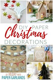 creative paper christmas decorations