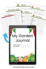 Free Printable Garden Journal