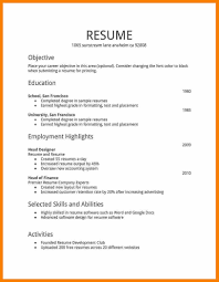 How To Do A Resume For A Job Tjfs Journal Org