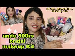 under 500 rs bridal makeup kit best