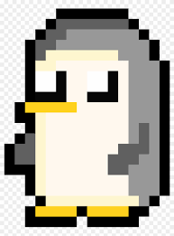 Penguin Minecraft Pixel Art Steve Hd Png Download