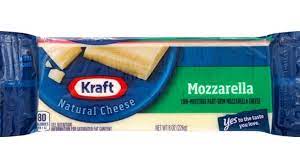 is kraft mozzarella cheese block keto