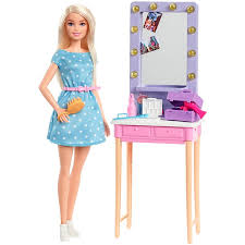 barbie dha game set with a doll t