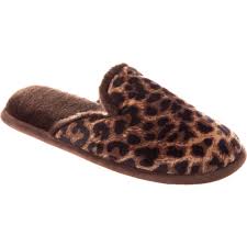 Isotoner Womens Velour Sabine Scuff Slippers Slippers