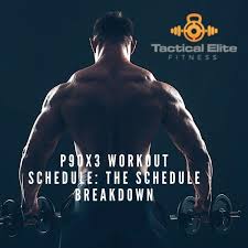 p90x3 workout schedule the schedule
