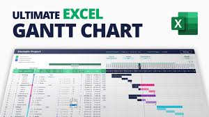 ultimate excel gantt chart