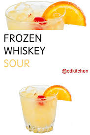 frozen whiskey sour tail recipe