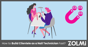 build clientele as a nail technician