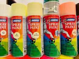 Synthetic Enamel Abro Spray Paint For