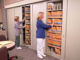 Rotary Files Times Two Storage Cabinet