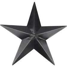 The Barn Star Distressed Metal For
