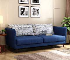 oxford 3 seater fabric sofa cotton