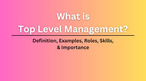 top level management definition