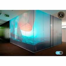 White Plain Electric Switchable Glass