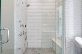 Shower Design Glass Enclosed Shower