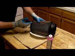to clean and oil a k n s b air filter
