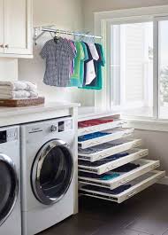 If your room is too small for an ironing board, make a diy version that fits on top of the dryer. 45 Functional And Stylish Laundry Room Design Ideas To Inspire