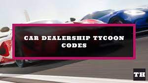 car dealership ty codes for limited