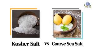kosher salt vs co sea salt a
