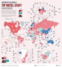 how much should you tip in each country