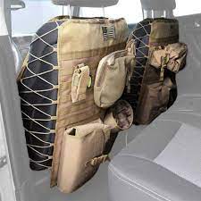 Front Seat Back Covers Universal Coyote