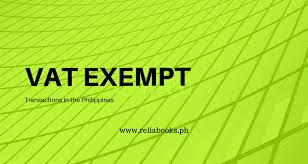 what are vat exempt transactions in the
