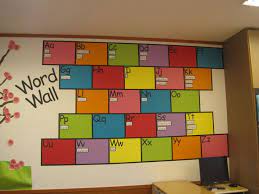 Elementary Classroom Word Wall