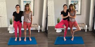 yoga poses for two people easy routine
