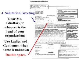 Business Letters How To Write A Business Letter