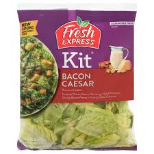 fresh express kit salad kit bacon caesar