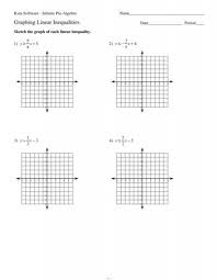 Graphing Linear Inequalities Pdf
