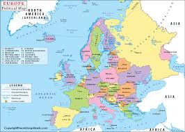 Physical map of europe we have added a physical map of europe to our collection. Labeled Map Of Europe With Countries Capital Names
