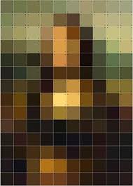 Mona Lisa Pixel, par IXXI - IXXI