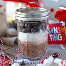 hot chocolate in a jar the home cook