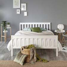 Atlantic Bed Frame In White With