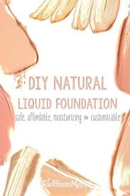 natural liquid foundation recipe
