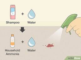 how to remove blood stains from carpet