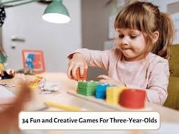34 fun and creative games for three