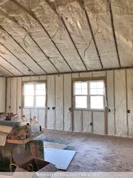 Combined with attic insulation, air sealing can help to alleviate the formation of dangerous ice dams in the winter. Studio Progress Electrical Hvac And Spray Foam Insulation Addicted 2 Decorating