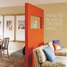 How To Build A Freestanding Divider Wall