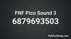 Here are roblox music code for fnf' (pico) roblox id. Fnf Pico Sound 3 Roblox Id Roblox Music Codes
