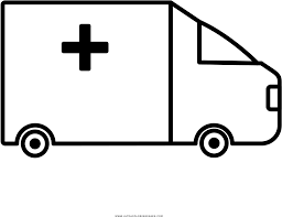 If you want ambulance picture for coloring yourself then you need to click on black & white print link. Ambulance Coloring Page Clipart Full Size Clipart 3402996 Pinclipart