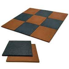 rubber flooring tiles at
