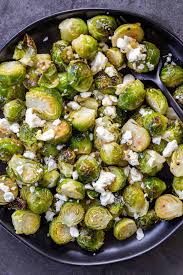 oven roasted brussels sprouts with