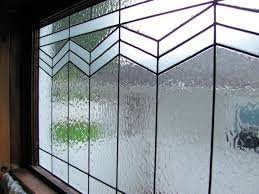 glass windows diy frosted glass window